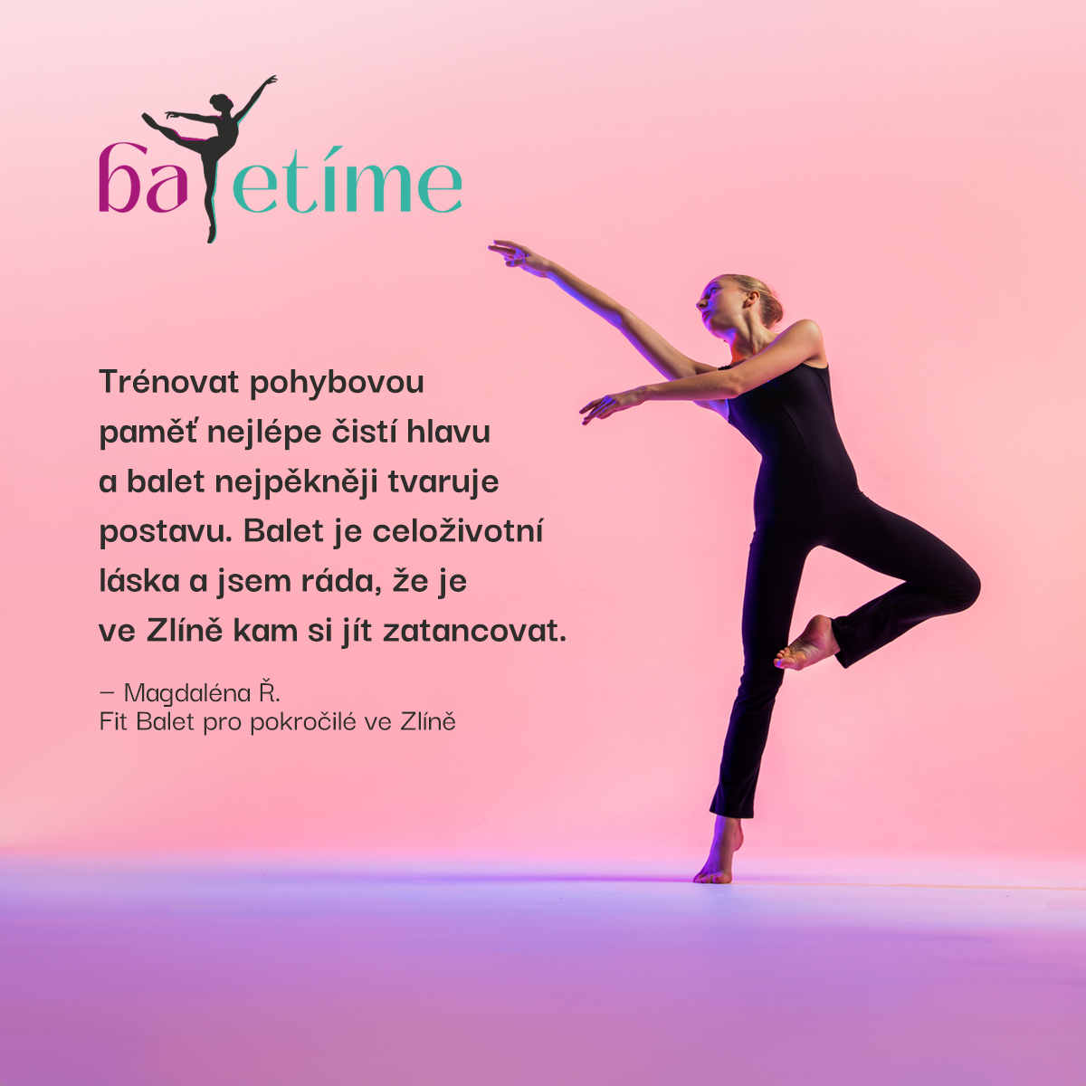 Baletíme Fit balet recenze - Magdaléna Ř_